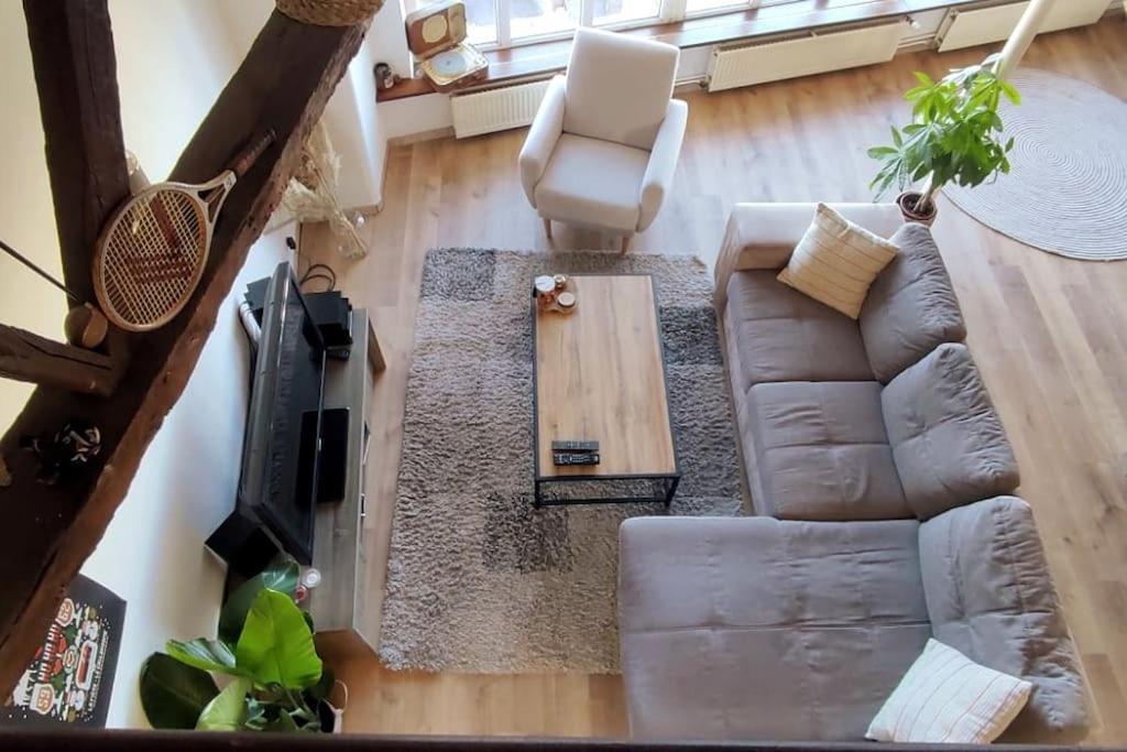 Duplex Atypique Dans La Cite Medievale 랑 외부 사진